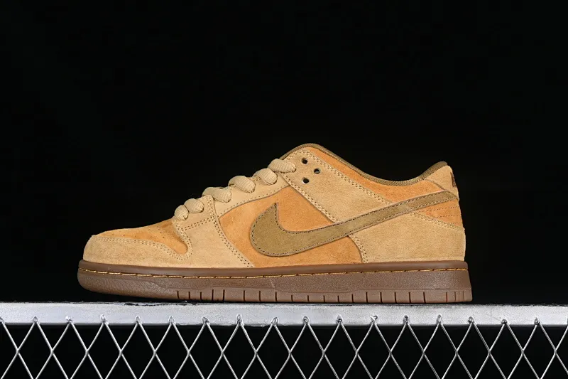 All categories Nk SB Dunk series Nk SB Dunk Low low-top sneakers K version Nk Dunk Low fallen leaf yellow SB low-top sports and leisure sneakers 883232-700